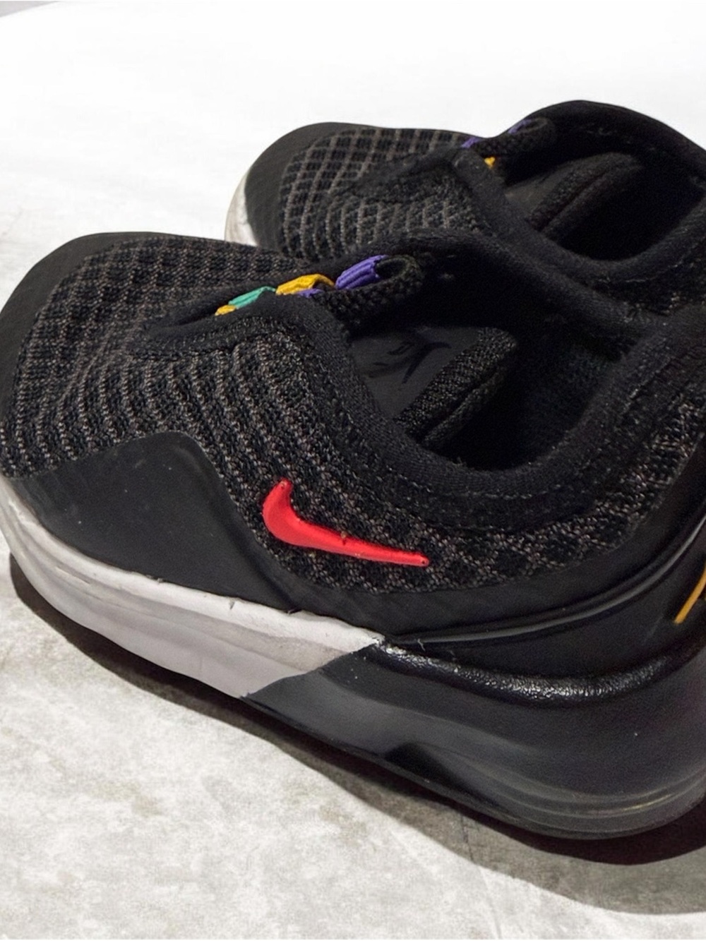 Nike Air Max Motion 2 Black AQ2744-009 Baby Unisex Toddler Size 4C - Picture 11 of 14